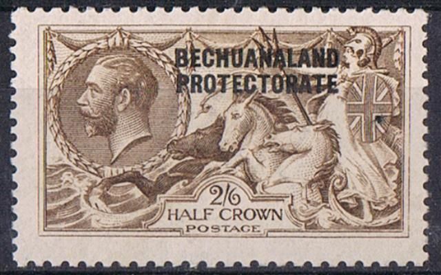Image of Bechuanaland - Bechuanaland Protectorate SG 86 LMM British Commonwealth Stamp